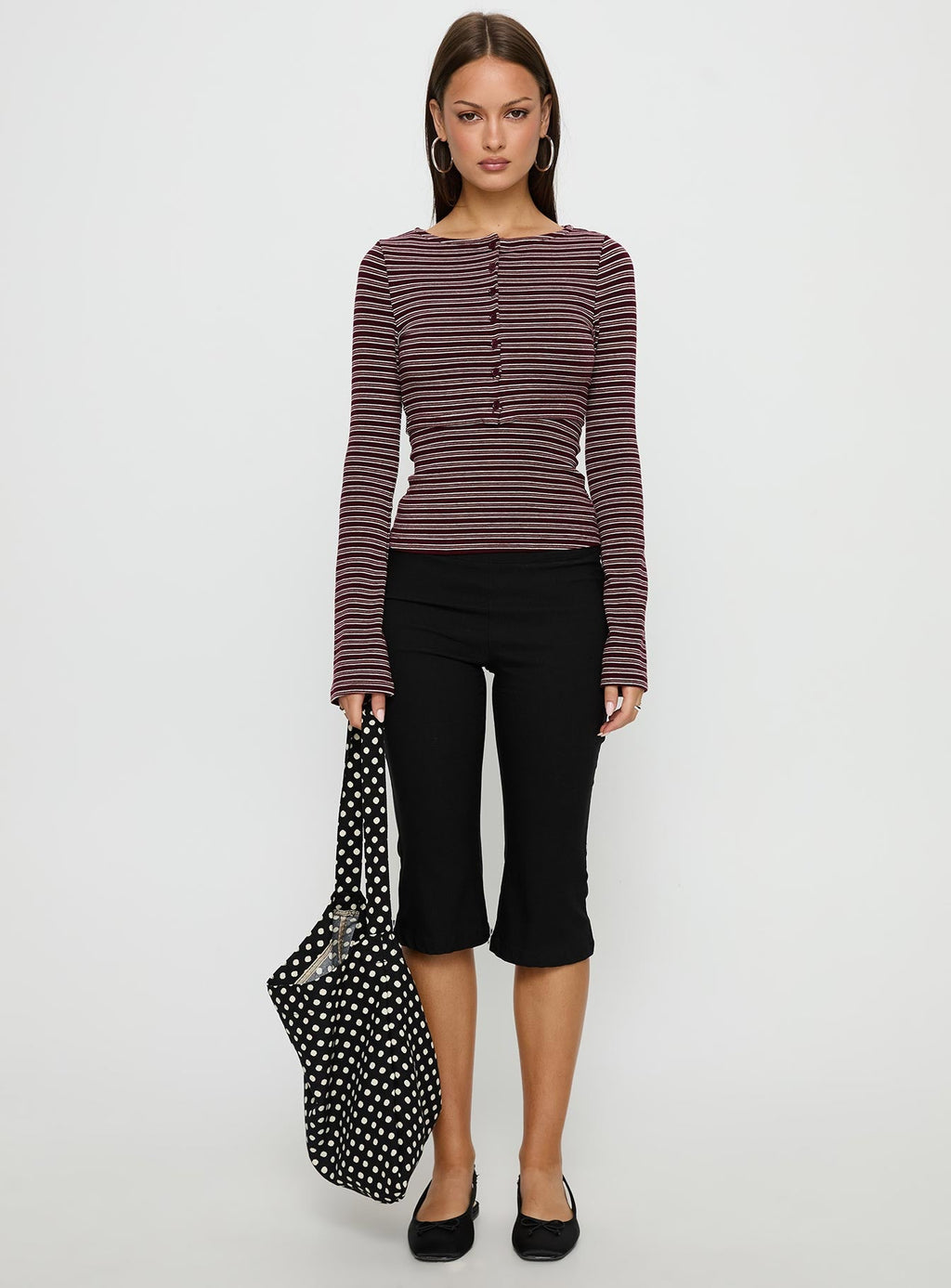 Spence Layered Top Multi Stripe