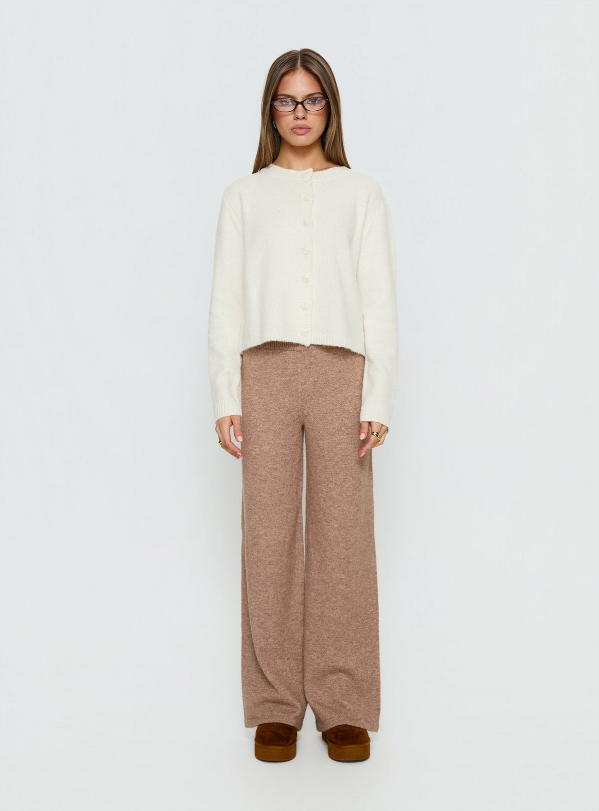 Denmark Cardigan White