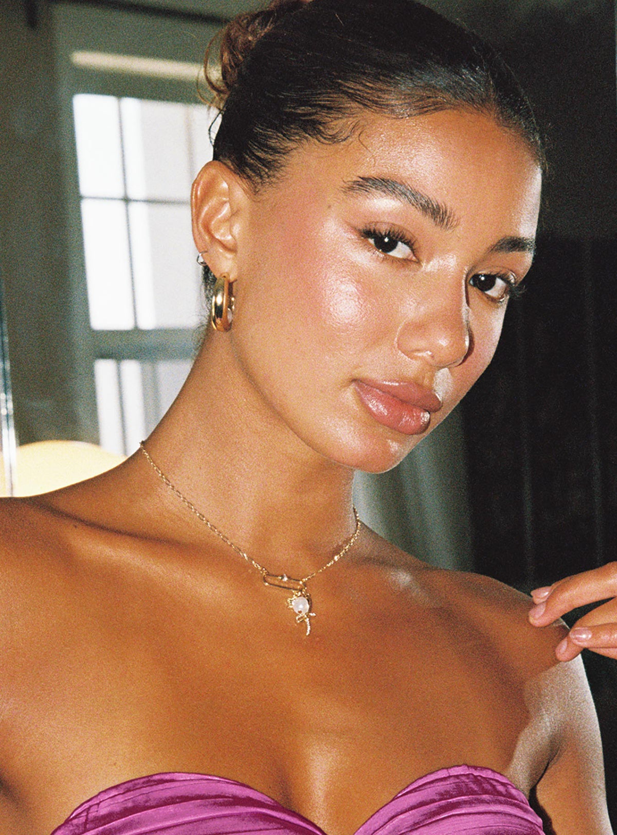 Attachment Necklace Gold