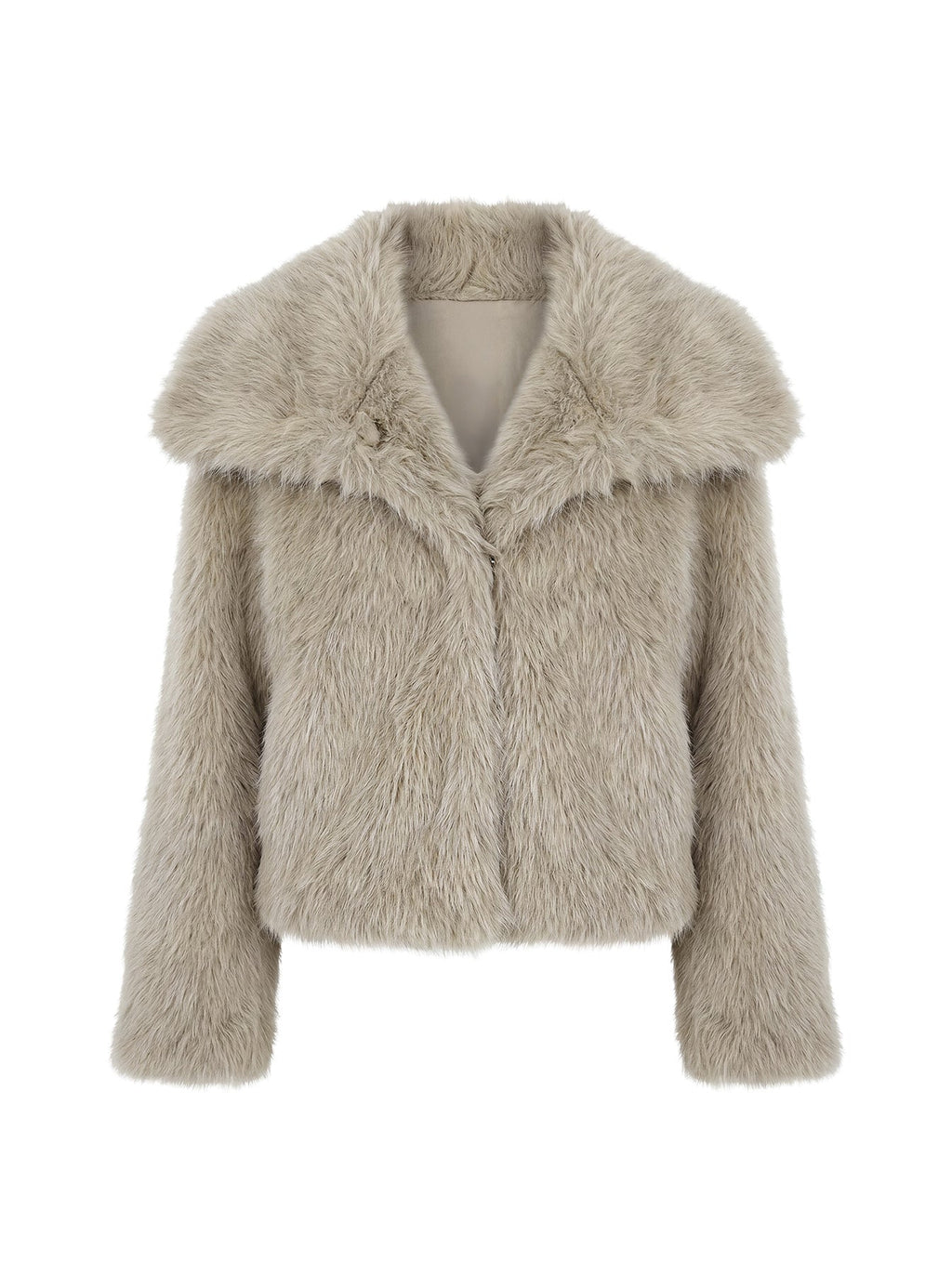 Wayland Faux Fur Jacket Grey