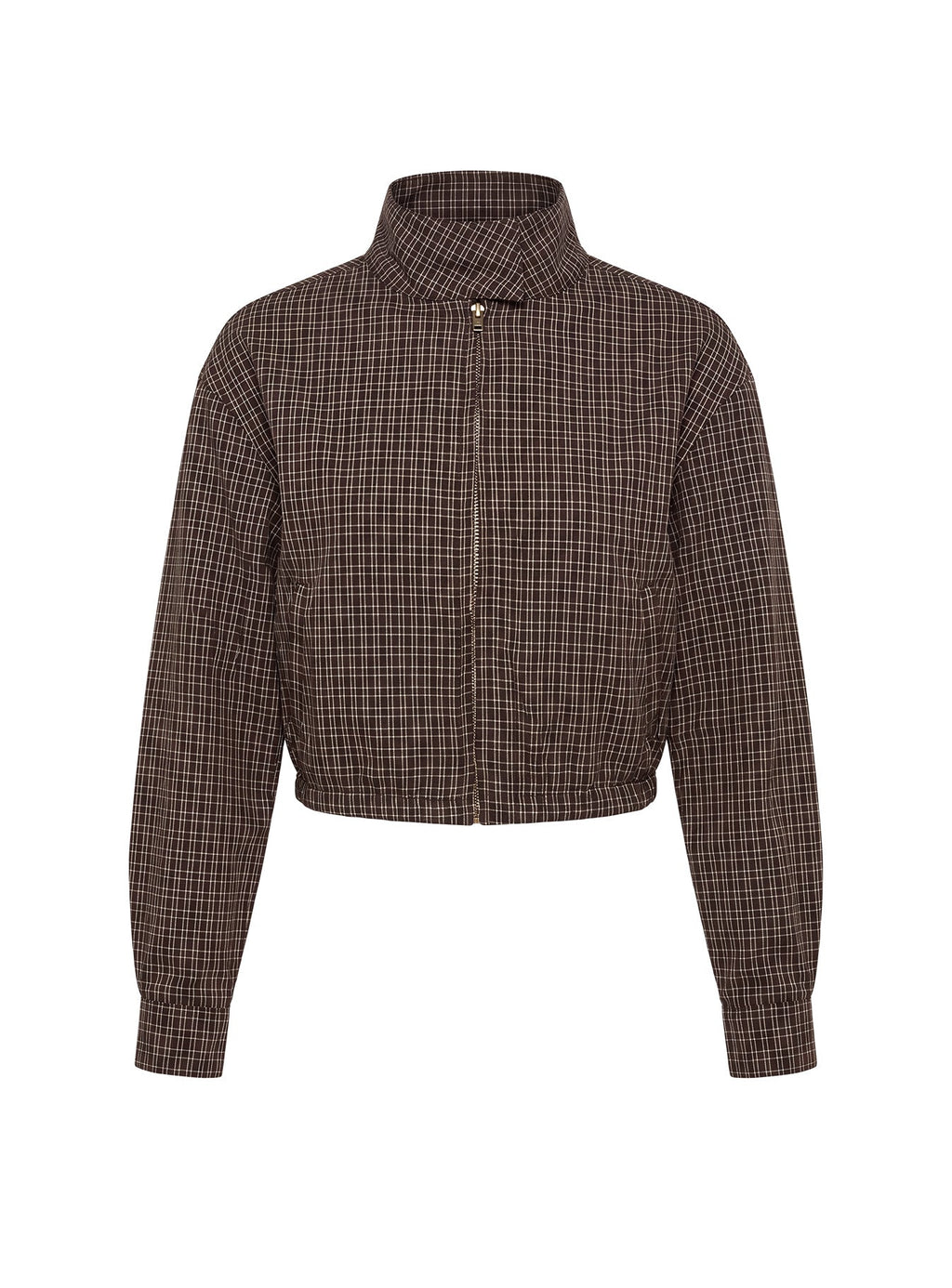 Aura Jacket Chocolate Plaid