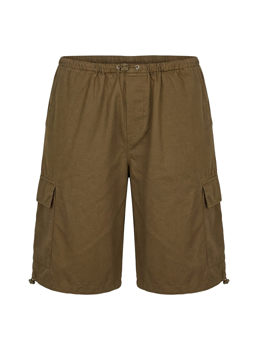 Allyza Baggy Cargo Shorts Olive