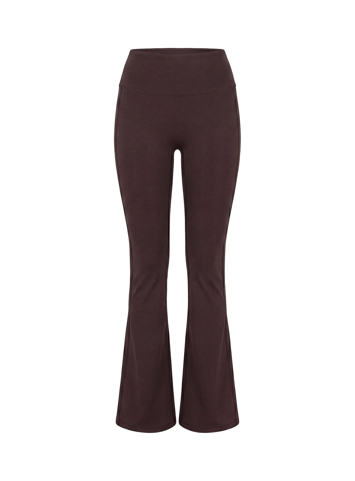 Energize Active Invisible Scrunch Flare Leggings Brown