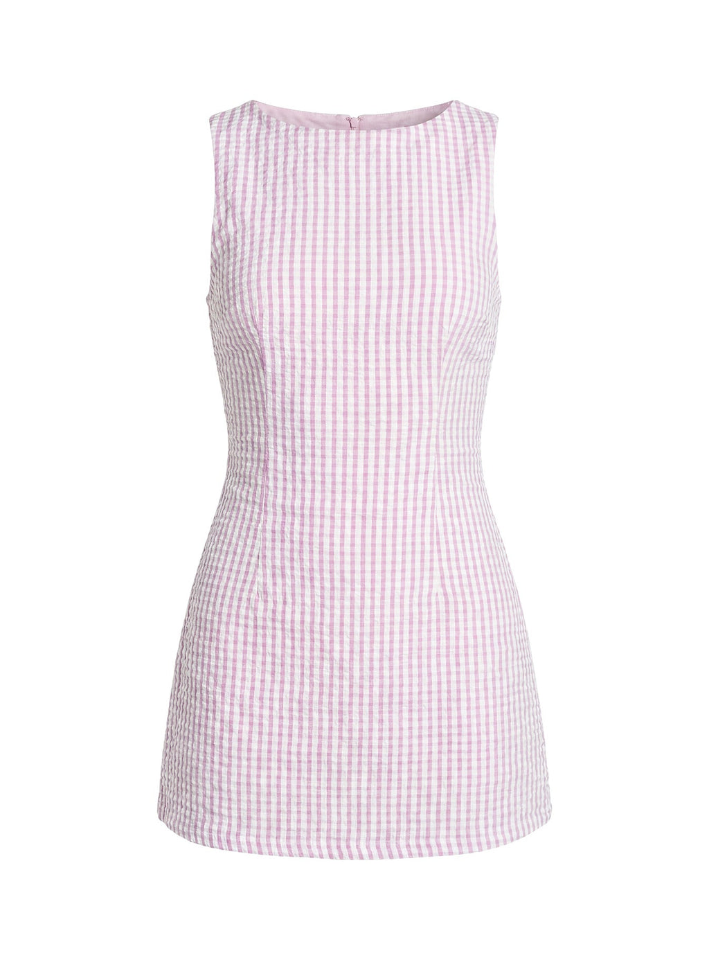 Yumiko Romper Pink Check