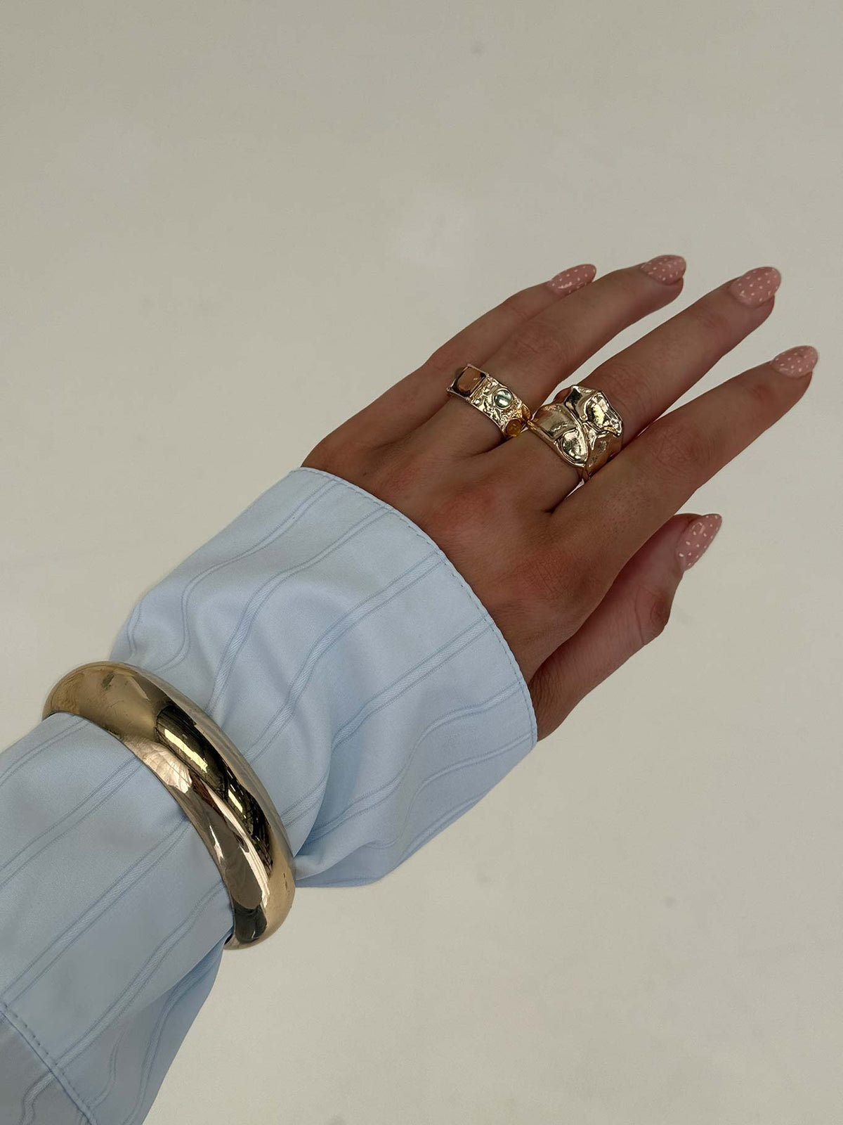 Frostbloom Ring Pack Gold